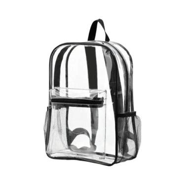 Imagem de Mochila De Viagem Esportiva Transparente Em PVC À Prova d'Água De Gran