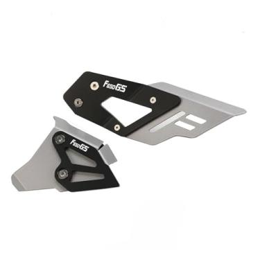 Imagem de Anti-derrapante Para f650gs f700gs f800gs adv aventura calcanhar guarda protetor traseiro pé alavanca do freio pedal capa(Black 650)