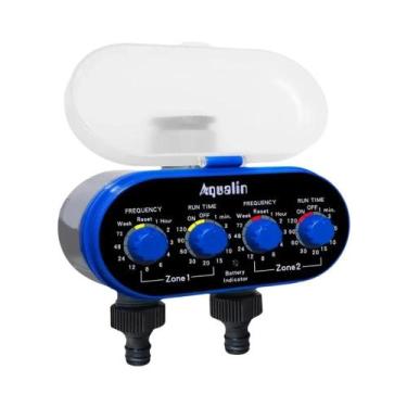 Imagem de Controlador De Irrigação Automático Com Válvula De Bola E Timer De Águ