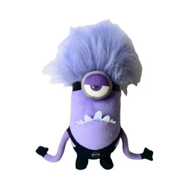 Imagem de Boneco De Pelúcia Minions Roxos De Despicable Me, Brinquedo Fofo Do Ho