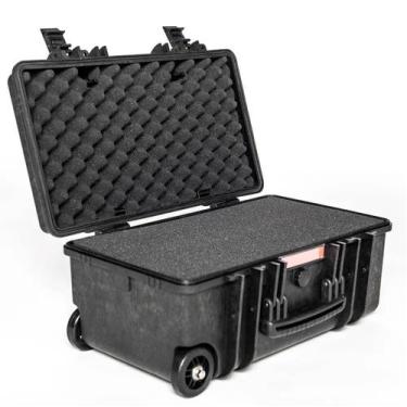 Imagem de Case Rígido 52x27x18cm com Rodas e Espuma Modeladora - WorldView