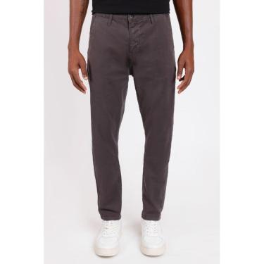 Imagem de Calça Aramis Chino Skinny Sarjada Café-Masculino