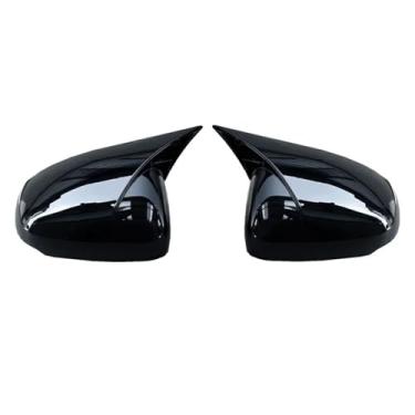 Imagem de Capa De Espelho Lateral Do Carro Preto/Padrão De Fibra De Carbono Substituir Tampa Do Espelho Lateral Compatível Com Benz A-class W177 A180 A200 A220 A250 2019(Black)