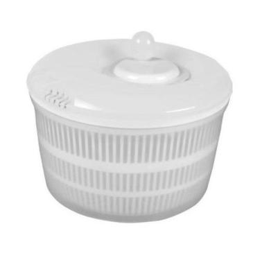 Imagem de Seca Salada Centrifuga Alface Cozinha Pratica Manual - ALVES, Vermelha