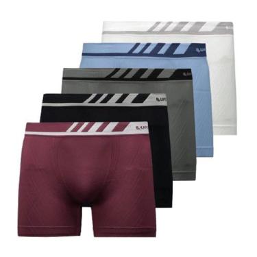 Imagem de Cuecas boxer infantil lupo microfibra kit com 6 136, Sortidas, GG