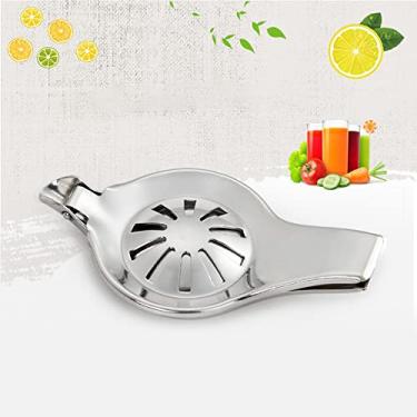 Imagem de Espremedor de Limão Aço Inoxidável Manual Ferramenta Portátil Espremer à Mão para Frutas Acessório Cozinha Faça Você Mesmo