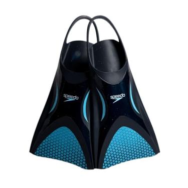 Imagem de Nadadeira Natação Profissional Pala Curta Treino Piscina Mergulho Adulto Alta Performance Conforto Resistente Leve Portátil Hidrodinâmica Águas Abertas Silicone Maleável (GG)