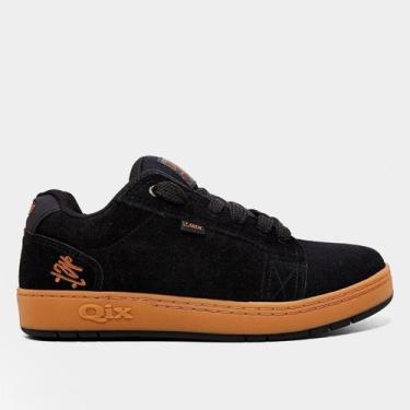 Imagem de Tênis Qix Allan Mesquita, Preto, Chumbo, 42