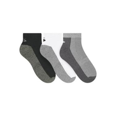 Imagem de Kit/3 Meia Cano Curto Selene 4310.002 Masculina Esportiva Algodão T. 3
