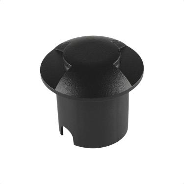 Imagem de Balizador De Solo Led Taschibra Dome 2 Fachos Preto Bivolt