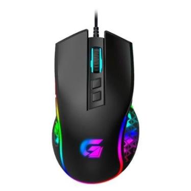 Imagem de Mouse Gamer Fortrek Vickers New Edition, RGB, 8000 DPI, 6 Botões, Preto - 77246-Unissex