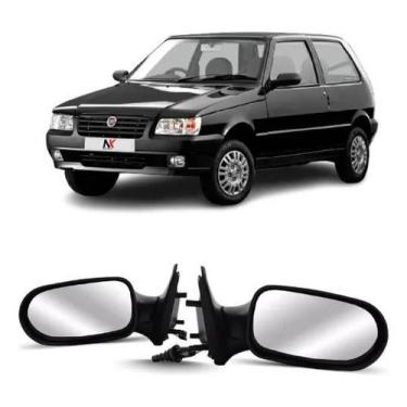 Imagem de Retrovisor Uno Fire Flex 2006 A 2013 2 Portas Controle Direito - NK