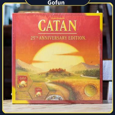 Imagem de Jogo de tabuleiro CATAN, edição de 25º aniversário com jogo básico