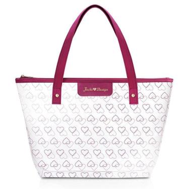 Imagem de Bolsa Shopper Love Jacki Design Vermelho Escuro