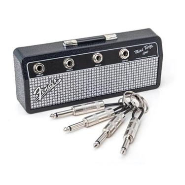 Imagem de Porta Chaves Chaveiro Amplificador Fender Com 4 Plugs P10
