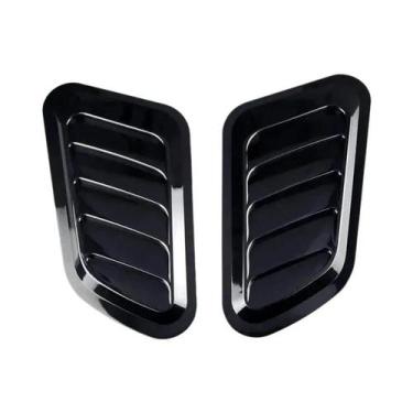 Imagem de Adesivos Decorativos Universais De Fibra De Carbono Para Capô De Carro