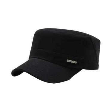 Imagem de Boné Militar Masculino Estilo Casual Com Visor Duckbill Para Primavera