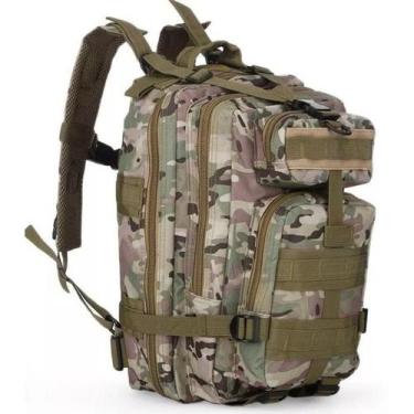 Imagem de Mochila Tática Militar Assalt 30L Cinza Esverdeada Camuflada - N/A