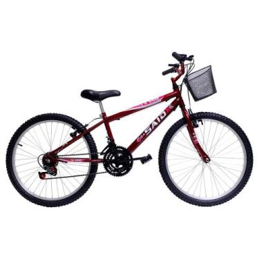 Imagem de Bicicleta Aro 24 Feminina 18 Marchas Kitty Said-x, Branco