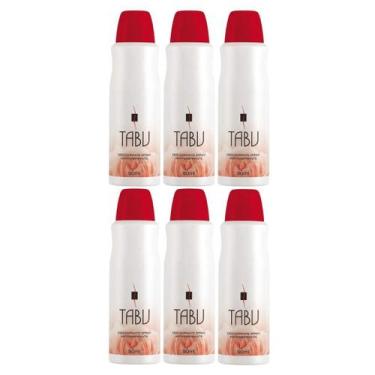 Imagem de Kit C6 Tradicional Spray Antitranspirante 90ml  Tabu