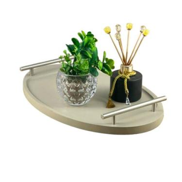 Imagem de Bandeja Cantinho Café Decorativa da Manhã Escritório 46x26 - Maraka In