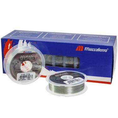 Imagem de Linha de pesca monofilamento dourado top force platinum com 100m, LINH