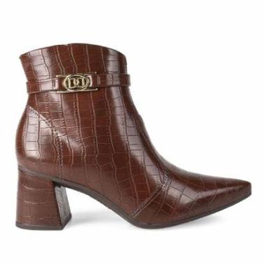 Imagem de Bota Dakota Feminina Cano Curto Salto Baixo D2751-Feminino