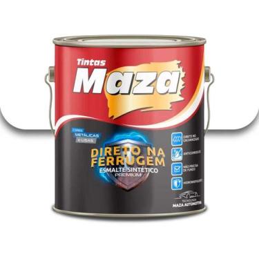 Imagem de Esmalte Maza Direto Na Ferrugem Branco Acetinado 3,6L