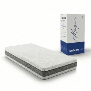 Imagem de Colchão Solteiro à Vácuo Espuma D33 88cm x 23cm Urban Magic Arte Cúbic