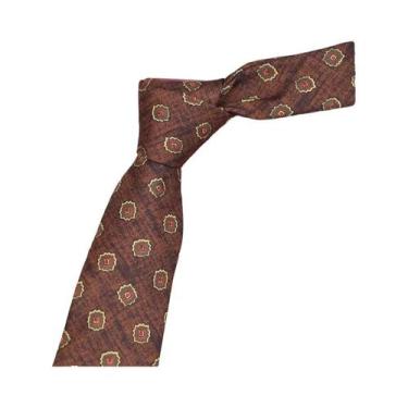 Imagem de Gravata De Seda Masculina 8CM Com Estampa Graffiti, Matemática, Frutas