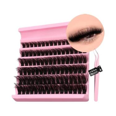Imagem de Cílios Postiços Individuais 3D De Visom Sintético, Volumosos E Encarac