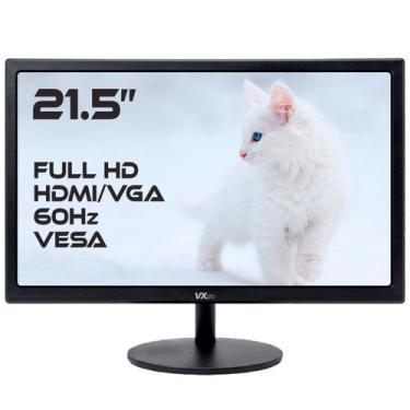 Imagem de Monitor LED VXPRO VX215X 21,5", Full HD 19201080, HDMI, VGA e VESA, Bi