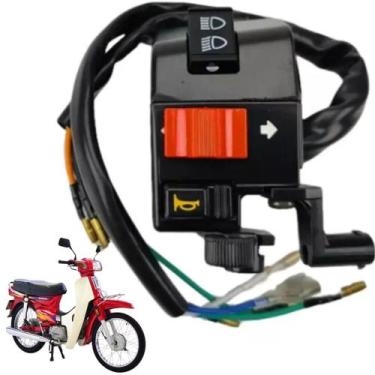 Imagem de Chave De Luz Punho Seta Para Honda C 100 Dream 1993 Até 1998 - Tmac