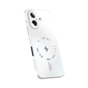 Imagem de Capa Magnética Fosca Para Magsafe iPhone 17 16 15 14 13 12 pro Max Com