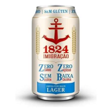 Imagem de Cerveja Artesanal Imigracao Light Lager Zero Carbo Lata 350m - Congrat