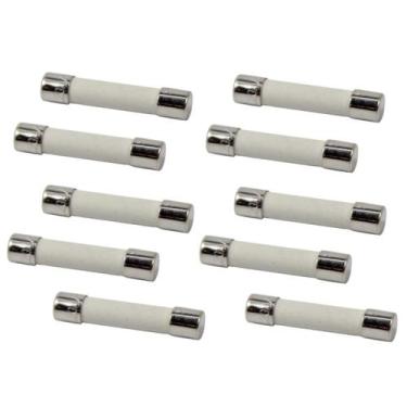 Imagem de Kit C/10 Fusíveis Cerâmico 20a 127v P/ Micro-ondas Electrolux Mef30, M