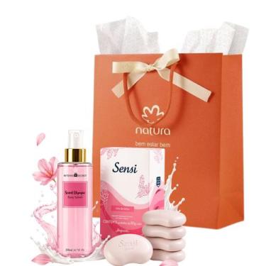 Imagem de Kit Body Splash Secret Olympic + Sabonetes em Barra Sensi - Jequiti