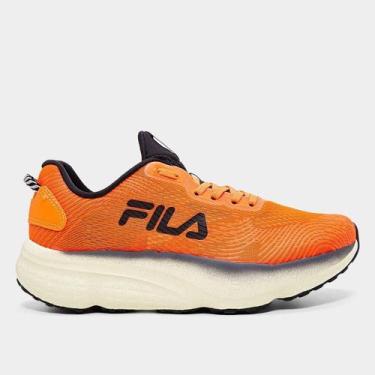 Imagem de Tênis Fila Maxximus Masculino, Laranja, 41