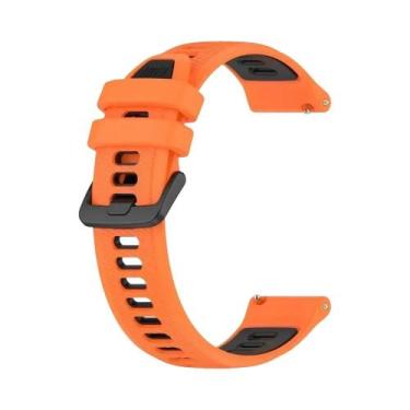 Imagem de Pulseira De Silicone 20/22mm Para Amazfit Bip 6 GTR Huawei Watch GT 5 