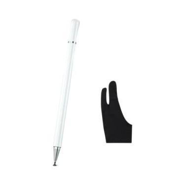 Imagem de Caneta Stylus Universal 2 Em 1 De Alumínio Para Tablet iPad Xiaomi Sam