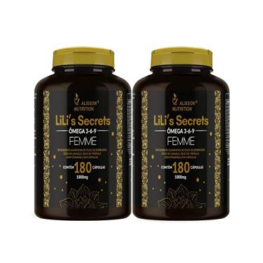 Imagem de Omega Mulher 3 6 9 Óleo Linhaça Borragem Primula Vitamina E 2x180 cáps