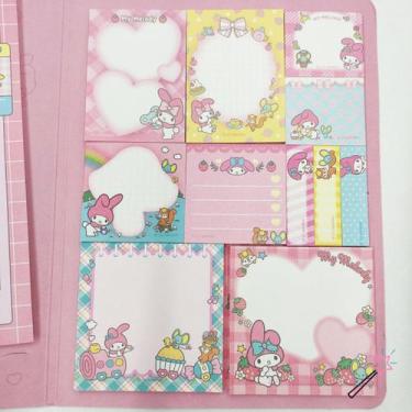 Imagem de Livro Bloco de Notas Adesivos Papel de Carta Sanrio Personagem:My Melo