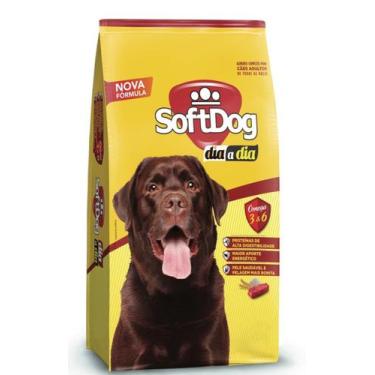 Imagem de Ração Cães Adulto Softdog Dia A Dia 15kg
