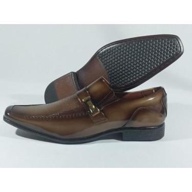 Imagem de Sapato social gofer verniz 0972apu (64556), Bronze, 42