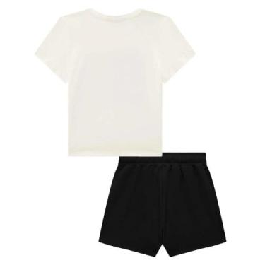 Imagem de Conjunto Teen Menina Blusa e Short Saia Moletom s/Pelúcia Lilimoon, Of