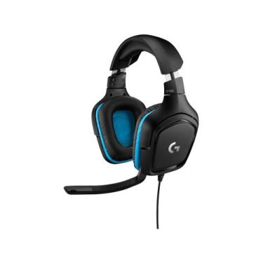 Imagem de Headset Gamer Logitech G432 7.1 Surround - USB Preto, Preto