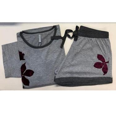 Imagem de pijama curto shadows P - Lua Luá