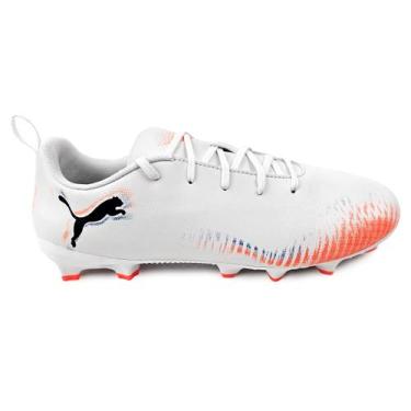 Imagem de Chuteira Campo Puma Future 8 Jr Branca Conforto Original, Branco, 35, 