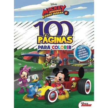 Imagem de Livro - 100 Páginas Para Colorir Disney - Mickey - Autor: Jefferson Fe