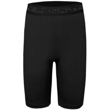 Imagem de Bermuda Térmica Unissex Adulto Esportiva Proteção UV Penalty X, Preto,